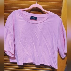 Cider Pink Cropped T-shirt